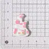 Gatito de caricatura guitarra lindo hecho a mano DIY pegamento de crema resina pequeños accesorios agujero dijes para zapatos materiales de decoración al por mayor