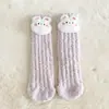 25 Pares de Calcetines Gruesos de Invierno para Niños para el Hogar Calientes de Terciopelo Coral con Forro Polar para Niñas Calcetines de Media Caña Dibujos Animados Muñeco Calcetines para Bebé