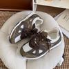 Nubes en el Árbol 2025 Nuevos Zapatos Versátiles de Suela Gruesa que Aumentan la Altura Zapatos de Papá de Moda Tenis Casuales con Bloques de Color para Mujer Zapatos Deportivos Mujer