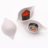 Mini Plato Desechable de Pulpa Plato para Aderezo de Ensalada Vajilla de Papel Bagazo Degradable Plato para Ingredientes de Restaurante Venta al por Mayor