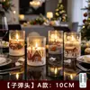 Vela LED Eletrônica Sem Chama de Natal com Bateria AA Controle Remoto Temporizador, Superfície de Cera Simulada para Decoração de Janela de Feriado