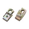 Soporte de tornillo para placa de coche clip de hierro Chery QQ barra delantera clip de retención delantera QQ3 clip base de tornillo para placa