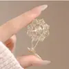 Broche Nuevo de Diente de León para Primavera y Verano para Mujer, Lujo Ligero, Gama Alta, Elegante Broche de Pin, Accesorio de Moda Exquisito de Gama Alta