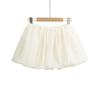 Saia Nuvem Doce Estilo Coreano Rodada Feminina Primavera Novo Estilo Elegante Versátil Pequena Saia Lanterna