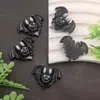 Novos Acessórios de Resina Desenho Animado de Abóbora Fantasma para Halloween Materiais Artesanais DIY Acessórios de Cabelo Decoração de Ímã de Geladeira