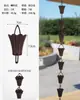 Corrente de Chuva para Pátio de Vila Estilo Chinês Corrente Guia d'Água de Liga de Alumínio Corrente de Drenagem para Pousada Corrente Decorativa para Calha de Beiral