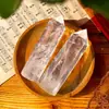 Venta al por mayor del fabricante Cristal Blanco Natural Prisma Hexagonal de Punta Única Columna de Cristal Blanco Piedra Bruta de Cristal Blanco Adornos de Columna de Cristal Pulido