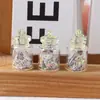 Mini Garrafa de Vidro Luminosa Pingente de Bola de Vidro Brincos Colar Chaveiro DIY Feitos à Mão Materiais Culturais e Criativos