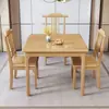 Mesa Cuadrada de Madera Maciza Cuadrada Habitación de Alquiler para el Hogar Mesa de Café Apartamento Pequeño Mesa Cuadrada para Comedor Mesa para Mesa de Mahjong y Ajedrez de Ocio