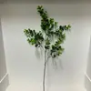 Flores artificiales estilo bosque para bodas, hierba de espárrago, plantas verdes artificiales doradas en capas, decoración de bodas para el hogar, flores artificiales para exteriores para paisajismo
