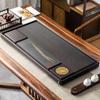Nueva Bandeja de Té Estilo Chino, Modelo Nuevo, Mesa de Té Drenante de Lujo Ligero, Bandeja de Té, Accesorios para Juegos de Té Kung Fu, Mar de Té, Estación de Preparación Seca para Oficina