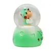 Bola de Cristal Luminosa Personalizada Crayon Shin-Chan Enfeites Transfronteiriços Anime Decoração de Casa para Crianças Artesanato em Resina Enfeites