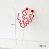 Nuchi Ornamentos de Galho de Natal Transfronteiriços Vara Torcida de Bengala Doce Decorações Penduradas Decoração de Árvore de Natal Arranjo de Festa de Feriado