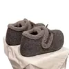 Zapatos Birkenstock Retro de Velcro para Mujer, Nuevos Zapatos de Algodón Cálido con Piel Sintética para Nieve de Invierno 2025, Mocasines Forrados de Forro Polar