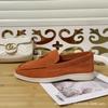 Mocasines de verano para hombre, informales, con borlas, transpirables, de suela suave, para conducir, sin cordones, de piel de vaca