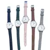 Reloj de Examen de Estudiante de Secundaria de Moda, Unisex Moda Casual Simple Retro Correa de Cuero Personalizada Reloj de Pulsera para Mujer