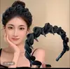 Diadema de Malla para Mujer, Cara de Calavera Alta, Pinza para Lavado de Cara, Diadema 2025 Nueva, Elegante, Moderna, Presión para el Cabello, Antideslizante, Accesorios para la Cabeza