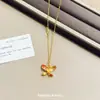 2026 Nuevo Estilo Collar Antiguo Chapado en Oro, Vintage y Elegante, Mariposa de Esmalte Color Oro, Cadena Exquisita de Clavícula Lujosa y de Gama Alta