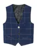 Chaleco Formal para Niños Chaleco de Padrino de Bodas Ropa de Performance para Niños Mayores Atuendo para Performance de Piano