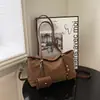 Bolso de Hombro de Moda Casual Otoño e Invierno 2026 Nuevo para Mujer, Bolso de Mano Simple y Elegante Estilo Melard, Transfronterizo Europeo y Americano
