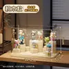 Caja de Almacenamiento de Caja Ciega Personalizada Caja de Exhibición de Escritorio para Juguetes Lego Caja de Exhibición Pop Mart Vitrina Transparente Acrílica a Prueba de Polvo