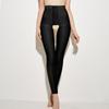 Calça Modeladora Pós-Lipoaspiração com Anel na Coxa, Recuperação em Uma Fase, Calça de Compressão Forte para Afinar a Barriga e Levantar o Bumbum, Calça Modeladora de Cintura Alta
