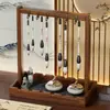 Estante de almacenamiento para pinceles, expositor para collares y joyas, soporte especial para pinceles para caligrafía de principiantes, estante de escritorio para pinceles, nuevo