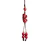 Colgante de Cinabrio Fidelity Llavero de Coche Colgante Año de Nacimiento de Mujer Cadena de Teléfono Móvil Hebilla de Seguridad Colgante de Bolsa de Calabaza Pyna