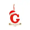 Navidad Transfronteriza Creativa Sombrero de Navidad Decoraciones con Letras en Inglés Bendición de Árbol de Navidad Decoración del Hogar Regalos