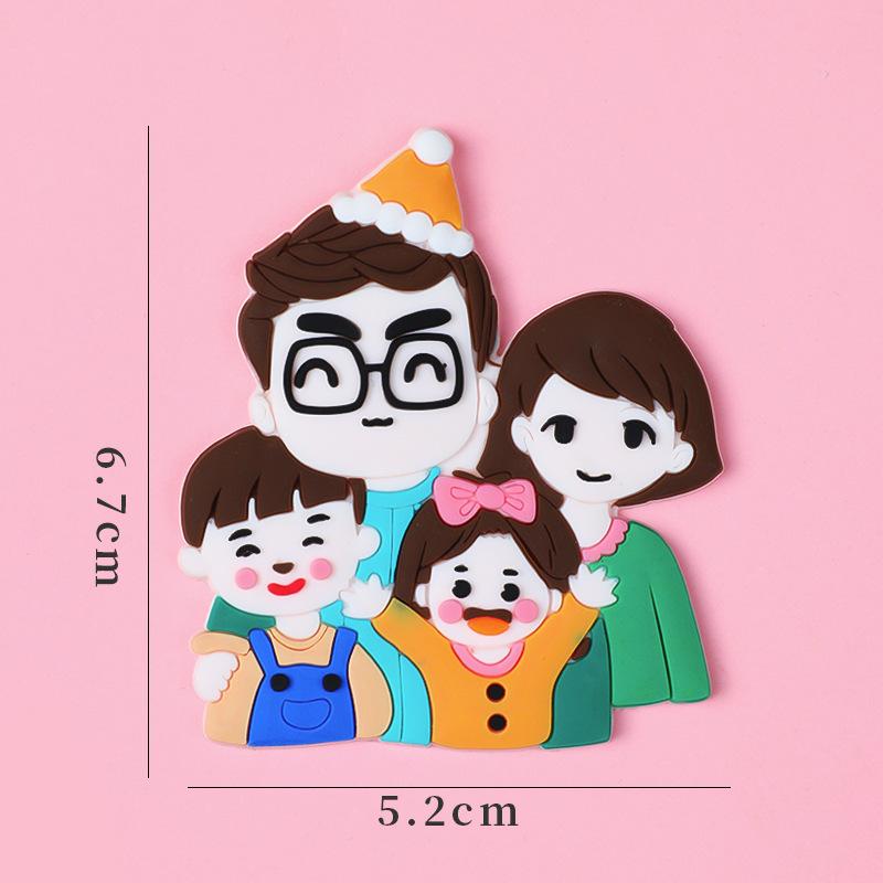 SKU-01-软胶一家四口