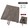 Nuevo Delantal de Lona Impermeable y a Prueba de Aceite al por Mayor para Cocinar, Delantal para Cocina Casera, Delantal para Uñas Artísticas, Delantal de Trabajo, Transfronterizo