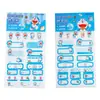 Joytop Yuelu Doraemon - Conjunto de Adesivos de Nome Temporada Volta às Aulas Desenho Animado Infantil DIY Adesivos de Rótulo à Prova d'Água