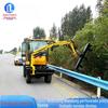 Aparador de cerca elétrica tipo carro, prevenção automática de obstáculos, cinto de isolamento verde, aparador elétrico de quatro rodas