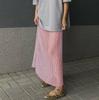 Ropa de mujer nueva de comercio exterior europea y americana Amazon AliExpress venta caliente perspectiva moda sexy falda plisada falda
