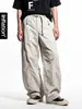 Pantalones de Pierna Curva Estilo Montaña para Hombre Jie Zhan Ropa de Exterior Nueva Colección Primavera/Verano 2026 Retro Americano Casual de Pierna Ancha Pantalones de Trabajo