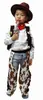 Precio Especial Liuyi Ropa para Fotografía de Estudio de Niños Vaquero Occidental Ropa de Performance Ropa de Baile