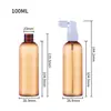 Botella de plástico con pulverizador lateral para agente de limpieza, botella pulverizadora de niebla fina, botella pulverizadora oral de 15 30 50 100 ml