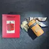 2027 Año Zodiacal de la Oveja Llavero Sobre Rojo Oveja Oveja Obtener Agua de la Fortuna Cubo Bolsa Tener Dinero Para Gastar Colgante Pequeño Personalizado