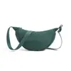 Bolso Transfronterizo para Mujer Estilo Japonés Color Sólido Bolso de Mano Bolso Dumpling para Mujer Nuevo Modelo 2026 Ligero Bolso Cruzado de Lona para Hombro