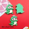 Médio cartoon crossdressing bonito menino acessórios de resina diy creme cola capa de telefone headband hairpin copo de água adesivos