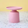 Mesa de centro redonda nórdica para casa estilo celebridade da internet ins mesa de chá para apartamento pequeno mesa lateral criativa para sala de estar mesa para varanda externa