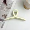 2025 Novo Acessório de Cabelo Presilha Tubarão de Alta Qualidade Contraste Vermelho e Azul Presilha Grande para Cabelo Coleção Grampo de Cabelo Grampo para Mulheres