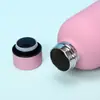 Botella de Boca Pequeña de Acero Inoxidable Americana Transfronteriza, Vaso Simple de Doble Pared con Aislamiento al Vacío, Taza Deportiva Portátil para Exteriores con Acabado Mate