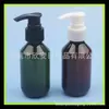 Botella PET de 100 ml con cuello estrecho, adecuada para dispensar champú, gel de ducha y jabón de manos