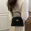 Bolso de Hombro Cruzado Versátil Simple Casual de Alta Calidad con Estampado de Leopardo Europeo y Americano, Nuevo y Elegante, para el Trabajo