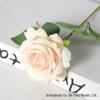 Rosa de Veludo Simulado Flor Artificial Única Decoração de Casamento Casa Dia dos Namorados Buquê de Alto Nível Parede