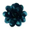 Flor de Seda Brillante Hecha a Mano Flor de Tela Flor DIY Accesorios de Ropa Zapatos Flor Sombrero Flor Cinta para el Cabello Material