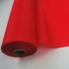 48cm de ancho tela de seda roja poliéster tela roja banner decoración tienda 4s flor de tela roja bola de flor corbata flor tela roja