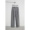 Pantalones Casuales Cálidos de Alta Calidad, Nuevo Estilo Otoño e Invierno, Pantalones Rectos Versátiles de Color Sólido Simple, Estilo Old Money, Pantalones de Vestir de Alta Gama para Hombre