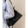 Bolsa de Axila Retrô de Alto Padrão Transfronteiriça Feminina Nova 2025 Simples Bolsa Dumpling Versátil de Ombro Transversal